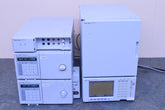 SHIMADZU HPLC SYSTEM LC-10AI SCL-10A VP FRC-10A DGU-20A 3